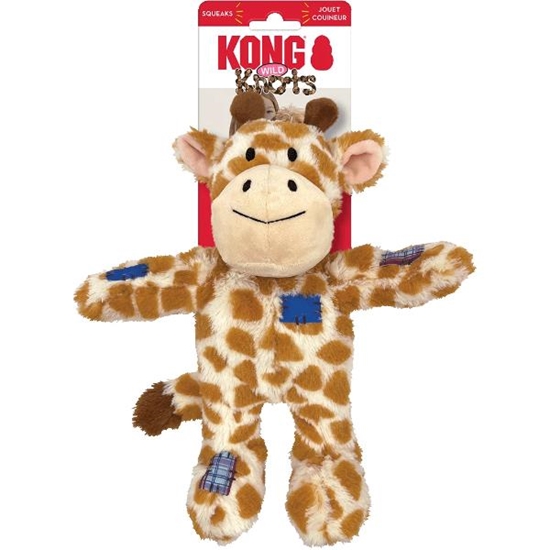 Picture of KONG Wild Knots Giraffe – Durable Plush Rope Dog Toy